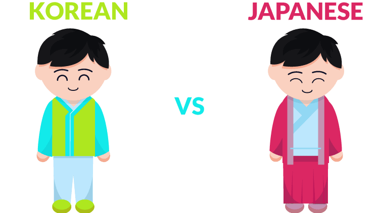 korean vs japanese