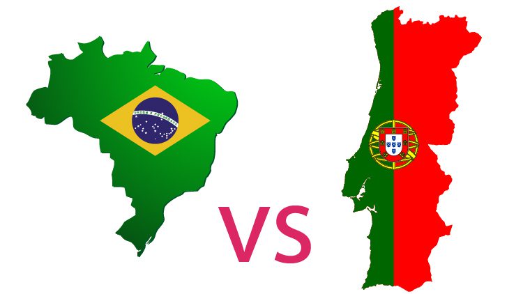 brazilian vs portugal portuguese